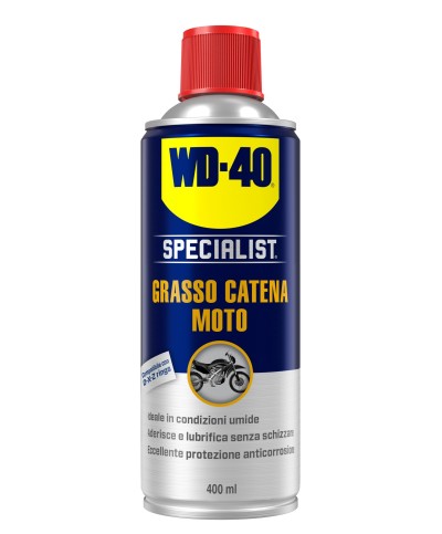 Ferramenta1.com | Wd-40 specialist moto grasso catena 400 ml - PZ 1