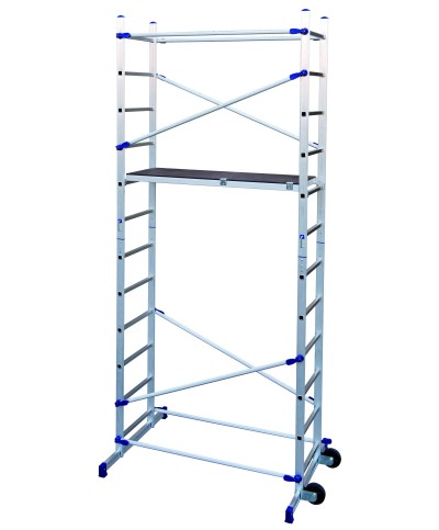 Ferramenta1.com | Trabattello all. facal clic a 2 alzate h 365 cm - PZ 1