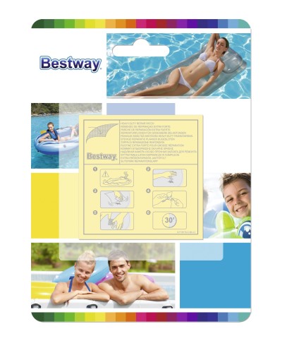 Ferramenta1.com | Kit 10 toppe riparazione piscina heavy-duty - PZ 1