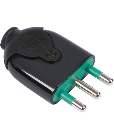 Ferramenta1.com | Fme 80.021 spina 16a 2p+t nero - PZ 1