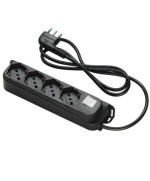 Ferramenta1.com | Fme 47.421 multipresa 4p bip/sc+int nero - PZ 1