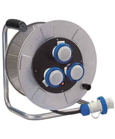 Ferramenta1.com | Fme 14.350 avvolgicavo 3p 30 m ce220v ip55  met. - PZ 1