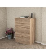 Ferramenta1.com | Kit cassettiera 5 cassetti 80x45x111 cm rovere - PZ 1
