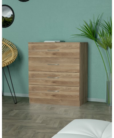 Ferramenta1.com | Kit cassettone 4c. 70x40xh72 cm rovere - PZ 1