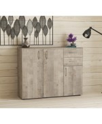 Ferramenta1.com | Kit mobile 3a+2c 106x36x83 cm rovere pl. - PZ 1