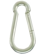 Ferramenta1.com | Passacavi acciaio zincato d  9x90 mm - PZ 10