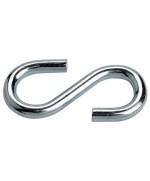 Ferramenta1.com | Gancio ad s 5,0 mm zincato - PZ 100