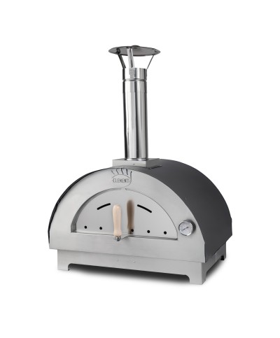 Ferramenta1.com | Forno a legna 60x40 cm clementino antracite - PZ 1