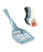 Ferramenta1.com | Paletta per lettiera bianco/azzurro/antracite - PZ 12