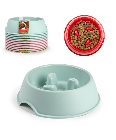 Ferramenta1.com | Ciotole anti voracit verde/rosa/tortora - PZ 12