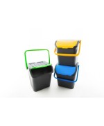 Ferramenta1.com | Pattumiera  28 l ecologic sovrapponibile kit 3 pz - PZ 1