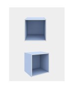 Ferramenta1.com | Cubo 35x35x29 cm azzurro - PZ 1
