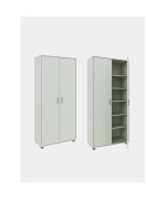 Ferramenta1.com | Mobile alto 2a multiuso 170x78x35 cm bianco frass - PZ 1