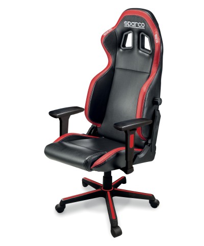 Ferramenta1.com | Sparco poltrona ufficio icon sky nero rosso 2019 - PZ 1