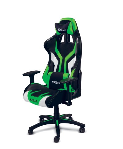 Ferramenta1.com | Sparco poltrona ufficio torino nero verde fluo - PZ 1