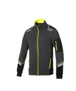 Ferramenta1.com | Sparco felpa alabama grey yellow tg s - PZ 1