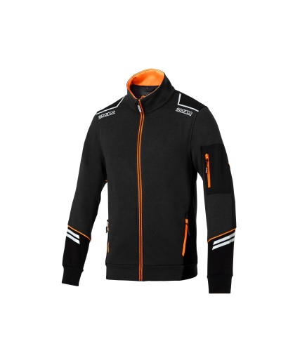 Ferramenta1.com | Sparco felpa alabama black orange tg xl - PZ 1