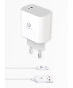 Ferramenta1.com | Caricatore rapido 18w con cavo lightning 1m - PZ 1