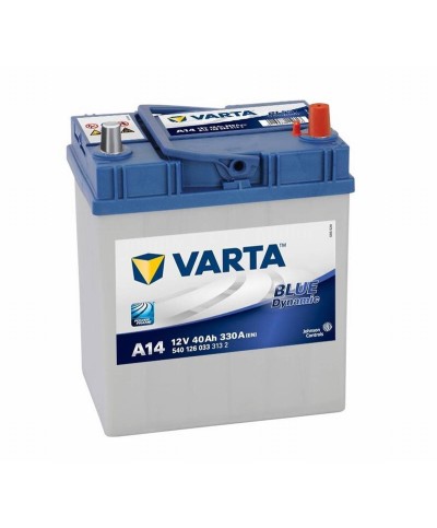 Ferramenta1.com | Batteria auto varta blue 40ah polo dx - a14   330a - PZ 1