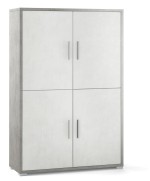 Ferramenta1.com | Ufficio double mobile 4a 161x108 cm cemen/ossido - PZ 1