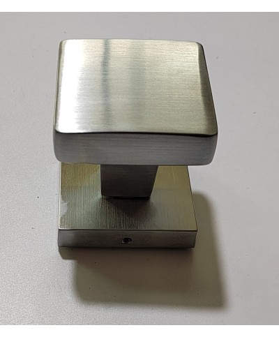 Ferramenta1.com | Pomolo zama quadro nerano cromo satinato - PZ 1