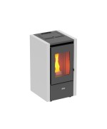 Ferramenta1.com | Stufa pellet ventil  6,2kw king 60t bordeaux - PZ 1