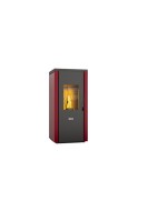 Ferramenta1.com | Stufa pellet erm/vent 7kw evo77 5.0 bordeaux - PZ 1