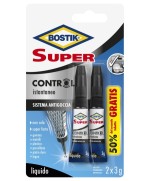 Ferramenta1.com | Bostik super control istantaneo 2x3 g blister - PZ 24
