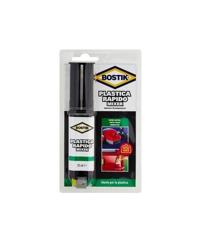 Ferramenta1.com | Bostik plastica rapido mixer 25 ml blister - PZ 6