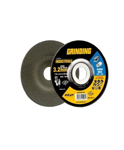 Ferramenta1.com | Grinding industriale disco ferro depresso 115x2,4 - PZ 5