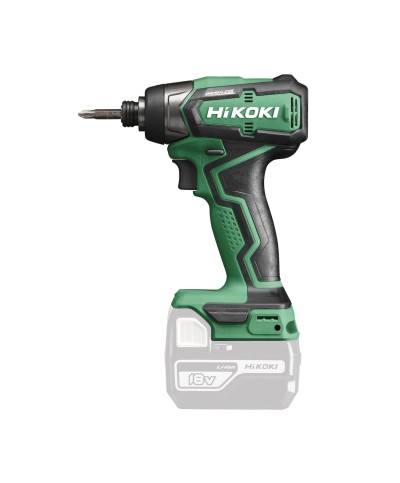 Ferramenta1.com | Hikoki avvitatore impulsi wh18dd 18v 1/4 sl corp - PZ 1
