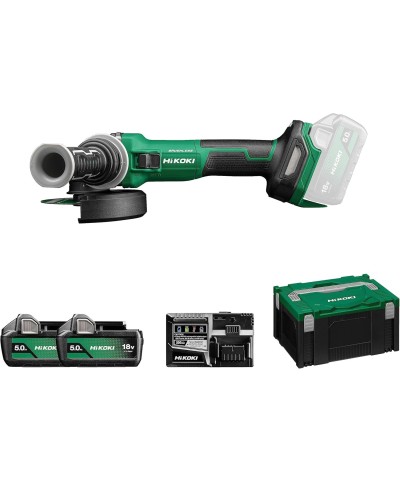 Ferramenta1.com | Hikoki smerigliatrice ang g1813dve 18v 125mm brus - PZ 1