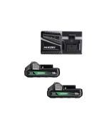 Ferramenta1.com | Hikoki pack batteria uc18yfslwfz 18v 2x2ah+caric - PZ 1