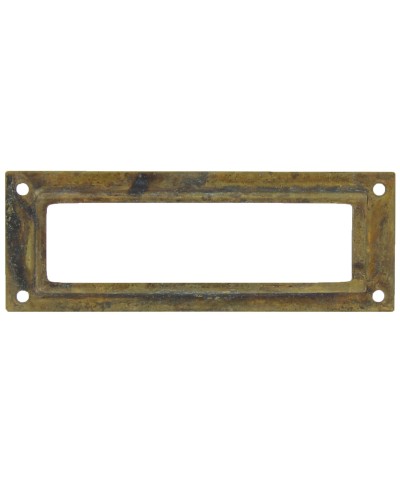 Ferramenta1.com | Bl portaetichetta 45123 p.p. ottone anticato 2 pz - BL 1