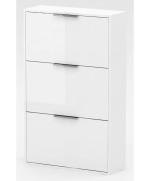 Ferramenta1.com | Kit scarpiera 3 ribalte 65x25x100 laccato bianco - PZ 1