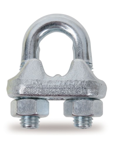 Ferramenta1.com | Bl morsetto p/fune acciaio d 16 mm robur  2 pz - BL 6