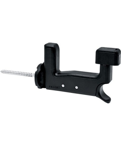 Ferramenta1.com | Bl fermaimposte plastica grillo 70 mm nero 2 pz - BL 4