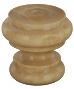 Ferramenta1.com | Pomolo in legno naturale 102c d 30 mm - PZ 25