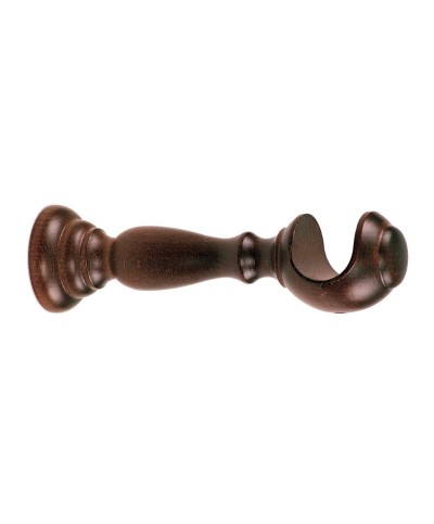 Ferramenta1.com | Bl supporto per bastone noce scuro 25 cm 2 pz - BL 2