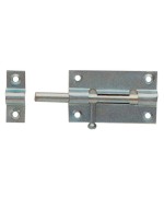 Ferramenta1.com | Bl catenacciolo a cannone ferro zincato  80 mm - BL 6