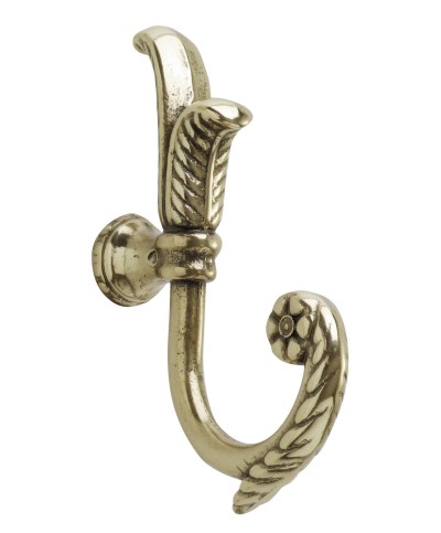 Ferramenta1.com | Bl fermatenda gancio tulipano oro lucido 2 pz - BL 5