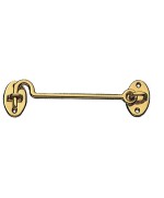 Ferramenta1.com | Bl gancio fermafinestra ottone lucido  80 mm - BL 6
