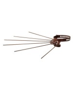 Ferramenta1.com | Stendibiancheria a raggiera d 8/14 cm marrone - PZ 10