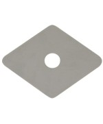Ferramenta1.com | Sc rondella plastica romboidale 27x27 mm 20 pz - SC 5