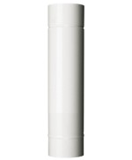 Ferramenta1.com | Tubo per stufa h  50 cm d  8 cm bianco - PZ 12