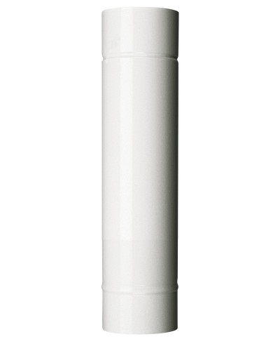Ferramenta1.com | Tubo per stufa h  50 cm d  9 cm bianco - PZ 12