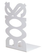 Ferramenta1.com | Fermalibro in acciaio books bianco - PZ 10