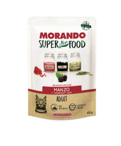 Ferramenta1.com | Cibo gatto morando superfood 85 g mousse man - PZ 24