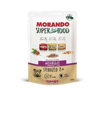 Ferramenta1.com | Cibo gatto morando superfood 85 g 8+steril agnel - PZ 24