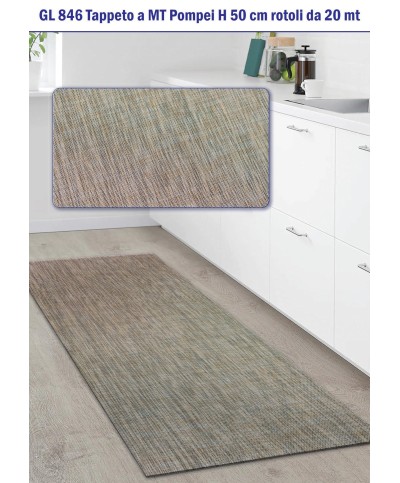 Ferramenta1.com | Passatoia pompei h 50 cm dis. pvc-342a - ML 20